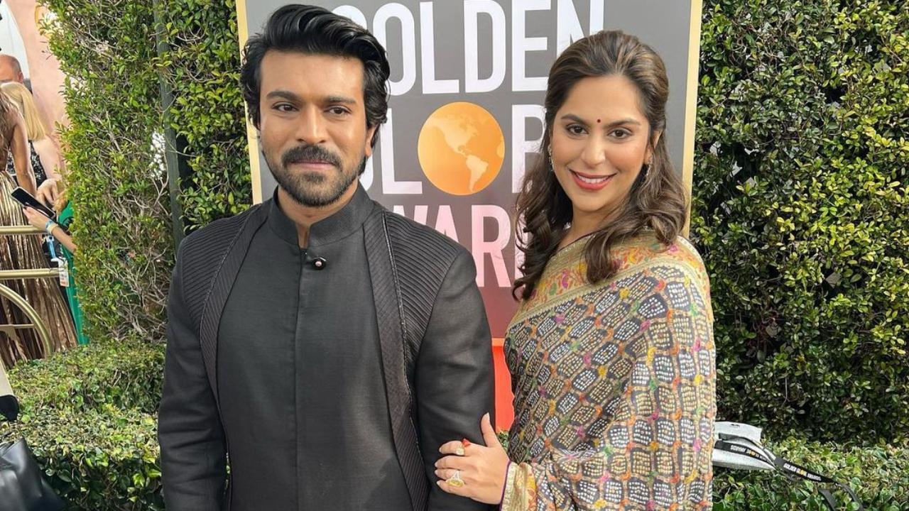 'I'm sooo happy my baby can experience this': Ram Charan's wife on RRR's big win